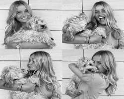Mikky has unconditional love towards her dog named Jagger, She treats him like her own child.